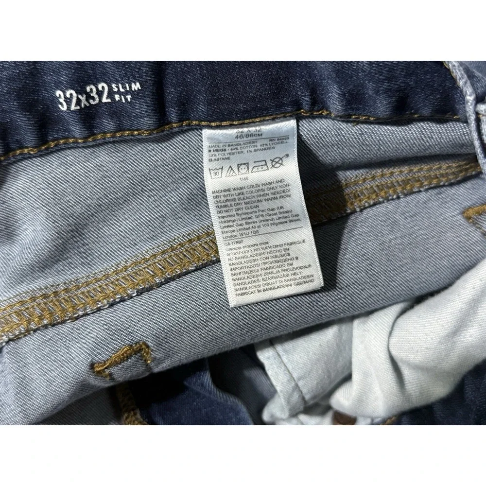 Banana Republic Traveler‎ Jeans Mens 32x31 Blue Slim Tapered Stretch